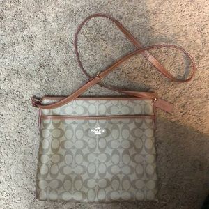 Coach leather crossbody